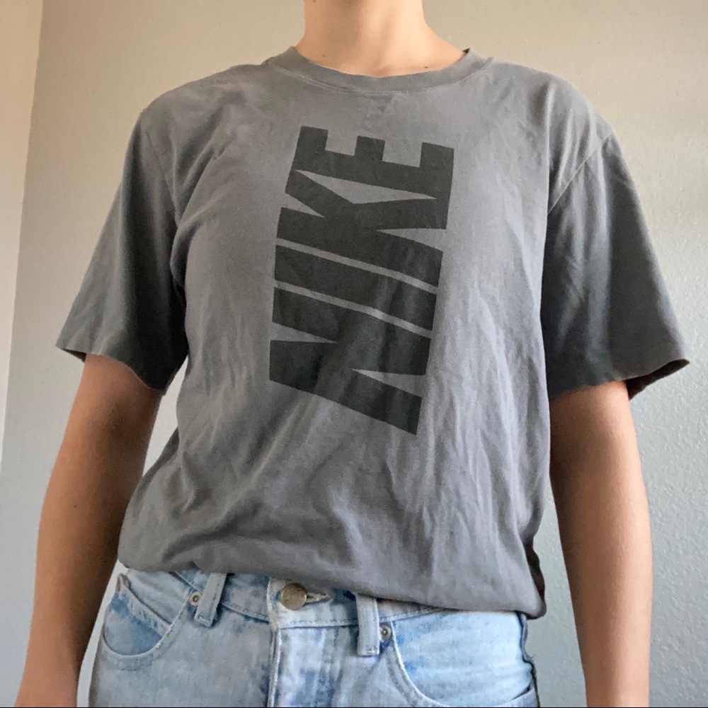 Grey Nike T shirt